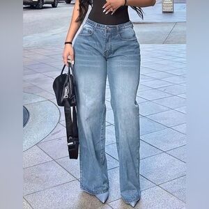 High waist jeans